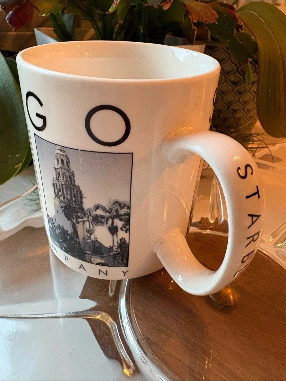 Starbucks City Scenes Series Mug 2003 San Diego CA Zoo City Balboa Coronado